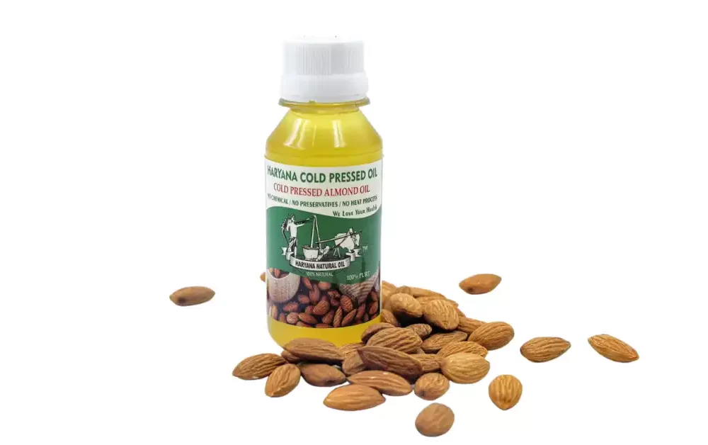 cold pressed almond oil