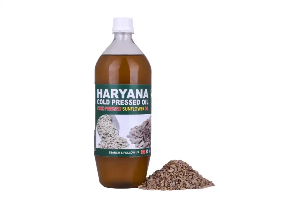 cold pressed sunflower oil